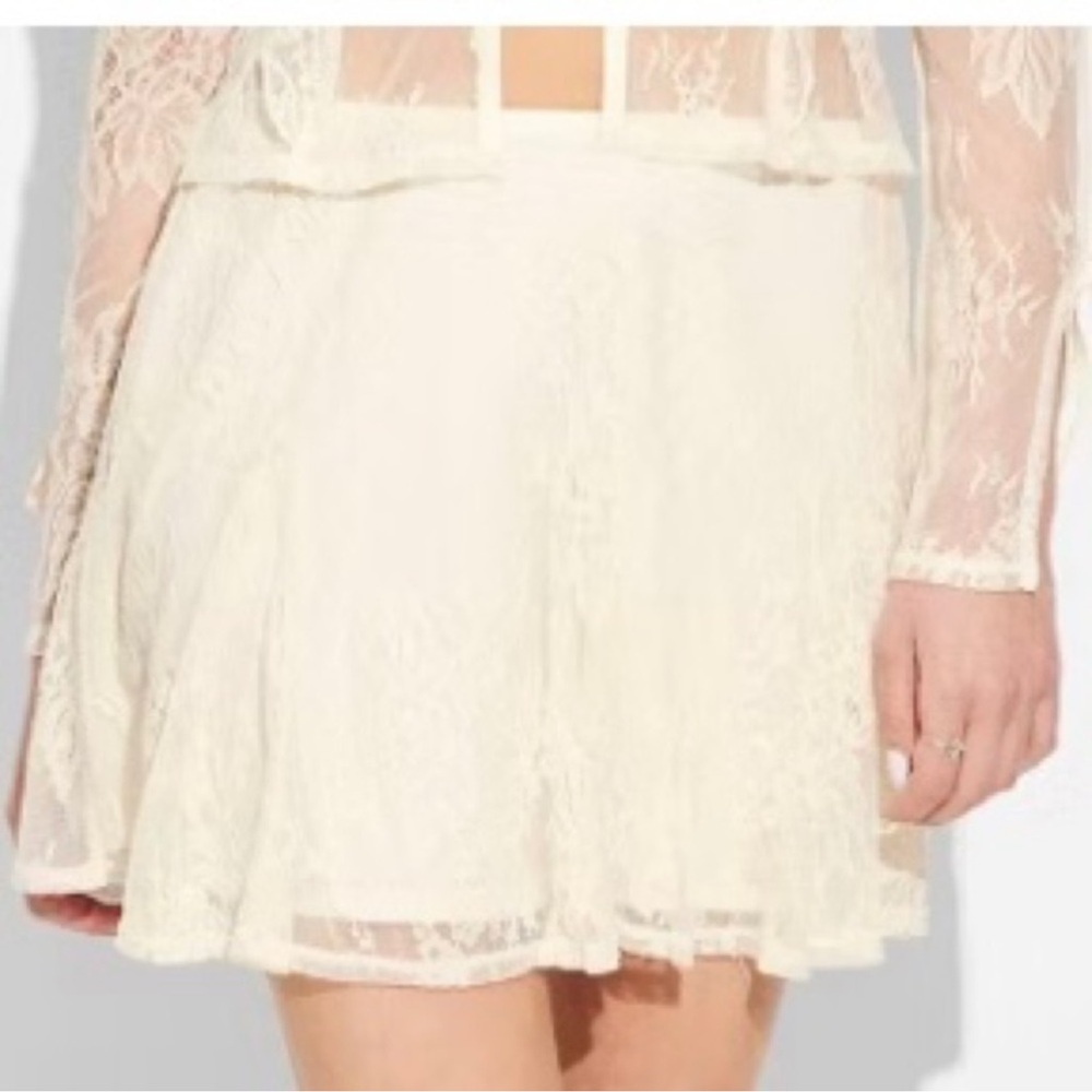 NWT wild fable  Cream Lace Skirt